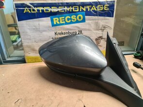 T-roc inklapbaar side assist Spiegel Buitenspiegel rechts donker grijs