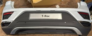 T Roc Achterbumper bumper LB9Z 6x pdc