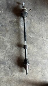 Polo 2G aandrijfas rechts 2Q0407272BR