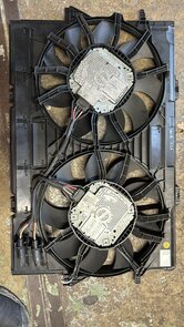 Koelluchtventilator + Behuizing 4H0121003L