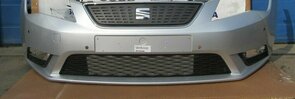 Leon 5F Voorbumper Grill pdc ice zilver LX7W 5F0807221