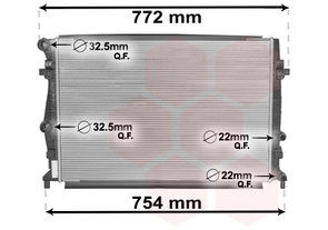 Golf 7 Radiateur 1.2 TSi  5Q0121251EA