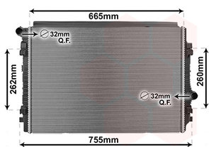 Golf 7 Radiateur 2.0 TDI  5Q0121251EN